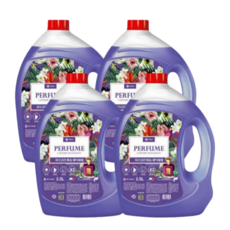 지오클린 퍼퓸 액체 세탁세제 라벤더향, 2.5L, 4개