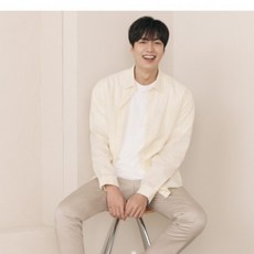 앤드지 S/S 테이퍼드 치노 면스판 바지 BZB2PP11102 BE