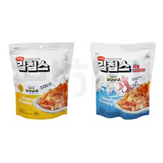 김칩스 김치전맛 x 해물김치전맛 세트 간식거리 맥주안주, 2개, 40g