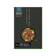 (논)[한복선]버섯뚝배기불고기400g 8팩, 400g, 8개