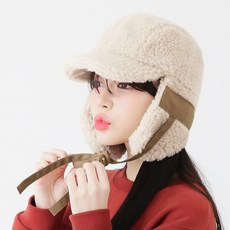 뽀글이자석군밤모자