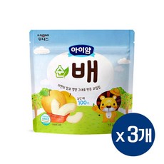 일동후디스 아이얌 동결건조 과일칩 순배, 15g, 3개
