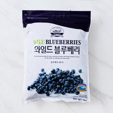 [메가마트]냉동 와일드 블루베리 1kg/봉, 1개