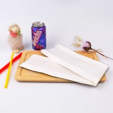 [2개 묶음할인]백색바게트 창봉투 무지 100개 OWJA1-23210 종이봉투 l자봉투 L자 배달봉투 포장봉투