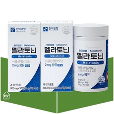 한미양행 멜라토닌 숙면 식물성멜라토닌 감태추출물 30정X2개, 2개
