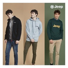 [지프] (JEEP) 남성 더블플리스 에디션 3종 (플리스+맨투맨+후드티)