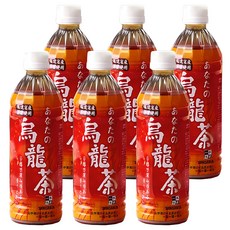 산가리아 우롱차, 500ml, 6개 500ml, 6개