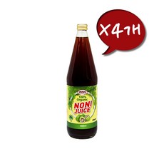 [Inno Superfood] 이노 슈퍼푸드 100% 유기농 노니 주스 1000ml_X4, 4개, 1L