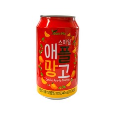 애플망고음료수캔