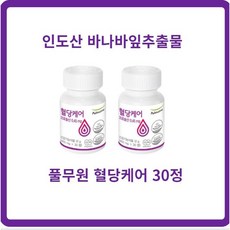 풀무원당뇨