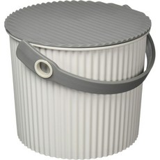 야와타 카세이 234890 옴니우티 버킷 뚜껑 럭스 그레이 LL 7.1갤런20L 셀테비 옴니우틸 내추럴, Luxe Grey, Mini Size: 1.2 gal (4, 1개