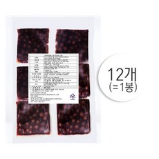 (무료배송)아임요 냉동이지타피오카펄(블랙펄)버블티120g 12개, 120g, 1개입, 1개