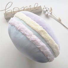 새로운 마카롱 컬러 디저트 케이크 홈 소파 베개 한국어 캔디 컬러 플러시 장식 장식품 베개 인형 인형 인형, 삼, 1개
