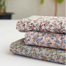 (천마마-아사원단) 60수 소피아플라워 3color (손수건 의류)