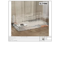애완 동물 울타리 개 케이지 실내 소형 및 중형 격리 문 개집 배플 가드 레일 조합, 01 SLS1066