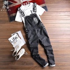 남자슬림점프슈트