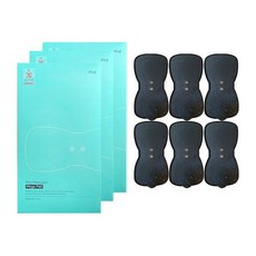 클럭 미니 마사지기 리필패드 대왕패드 6개입 1박스, 3개