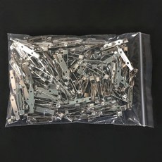일자브로치핀(150개 묶음), 16mm, 150개