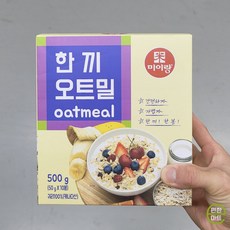 미이랑 한끼 오트밀, 3개, 500g