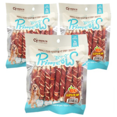 프리미요 스틱껌 24p, 소고기, 240g, 3개