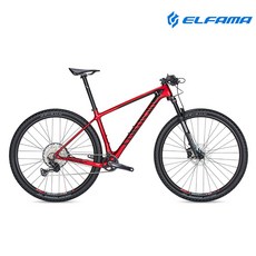 2023 엘파마 판타시아 S5 XT 24단 27.5 MTB 자전거, XS(340), 메탈릭레드