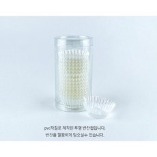 유산지컵 코팅 반찬컵 35ml 투명 약 500장