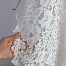 [바보사랑]앤티크 럭셔리 레이스 봉집형커튼, 70cm