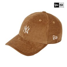 뉴에라 MLB 코듀로이 뉴욕 양키스 언스트럭쳐 볼캡(12866395), OSFM(ONE SIZE)