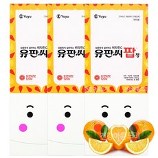 유유제약 츄어블 비타민C 유판씨 팝 오렌지맛 120정X3통/기미 주근깨 피로회복, 3개, 120정