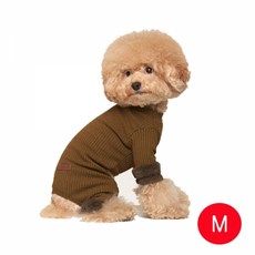 강아지 캐시 웜 올인원(카키 M), 본상품