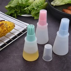 가든 주방 바베큐 오일 브러시 도구 실리콘 가봉 패스트리 내성, 1.파란, 1개