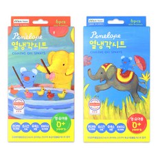 페넬로페 열 냉각시트 영유아용, 1세트, 12매입