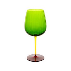 바이스탈 조이 버건디 와인잔 750ml (그린) 크리스탈 글라스, 1개