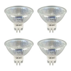 오스람 할로겐전구 mr16 50W 전구색 gu5.3 44870 WFL, 4개