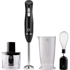 MasterChef 핸드 블렌더 가정용 믹서기 업소용 초퍼가 들어간 마스터셰프 전기 거품기가 달린 4 in 1 퓨레 스틱 계량컵 700ml 주방 기기 2단 속도 식기세척기 사용
