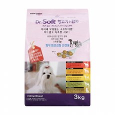 [더독] 닥터소프트 양고기+감자 전견용 3kg, 1개