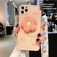 B04756 아이폰 시리즈 하트 핑거 팝업 범퍼 케이스 핸드폰목걸이 그립톡 스트랩 실리콘 풀커버 소프트