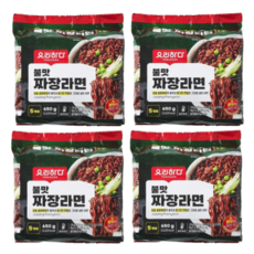 요리하다 불맛짜장라면650g(130g X 5입) X 4팩 총20봉, 20개