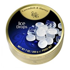 Cavendish Ice Drops 카벤디쉬 사탕 아이스 7oz(200g)x1팩, 1세트