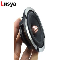 3 인치 4ohm 30 w 중저음 라우드 스피커 hifi 미드 우퍼 스피커 dsp 3 웨이 오디오 변환 업그레이드 센터, 한개옵션0