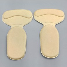 구두 발 뒤꿈치 까짐 방지 T자형 보호패드 베이지 2P, 상세페이지 참조, 2개