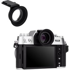 X-T50 아이컵 아이피스 후지 후지필름 XT50 미러리스 카메라용 확장형 소프트 러버 뷰파인더 커버 실리콘 소재 안경 착용자에게 컴포트, For Fuji X-T50 Camera