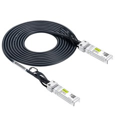 10Gtek 10G SFP+Cable 10GBASE-CU Twinax 케이블 Netgear XS508M Netgear XS505M HPE JD097C H3C 5120HP 5900 스위치로 호환성 검증된 3m