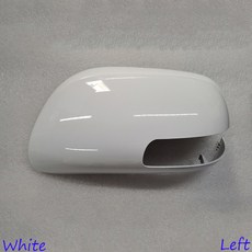 도요타 Auris용 후진 미러 커버 백미러 하우징 쉘 자동차 액세서리 2009 ~ 2012, 3)White Left, 1개