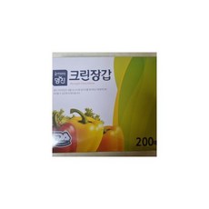 명진 크린장갑 200매 1+1 일회용 위생장갑, 2개