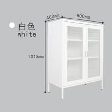 세덱그릇장 북유럽풍 주방 그릇 엔틱 찻장, 그리드 - 데스크 - 화이트