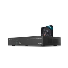 VIGI NVR1004H-4P-2TB 4채널 PoE＋ CCTV 비디오 녹화기 2TB 하드포함, 1개 - nvr