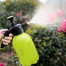 고압 압축분무기 2L 원예 조경 농업 미세 분사 고압 직사 분사기 세차 청소 정원 분무기, 1개