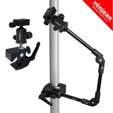 km-191g슈퍼클램프vd-301h카메라볼헤드set