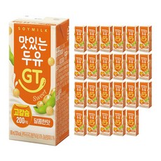 남양 맛있는두유 GT - 달콤한맛 190ml x 24팩 / 4개까지 묶음가능, 24개